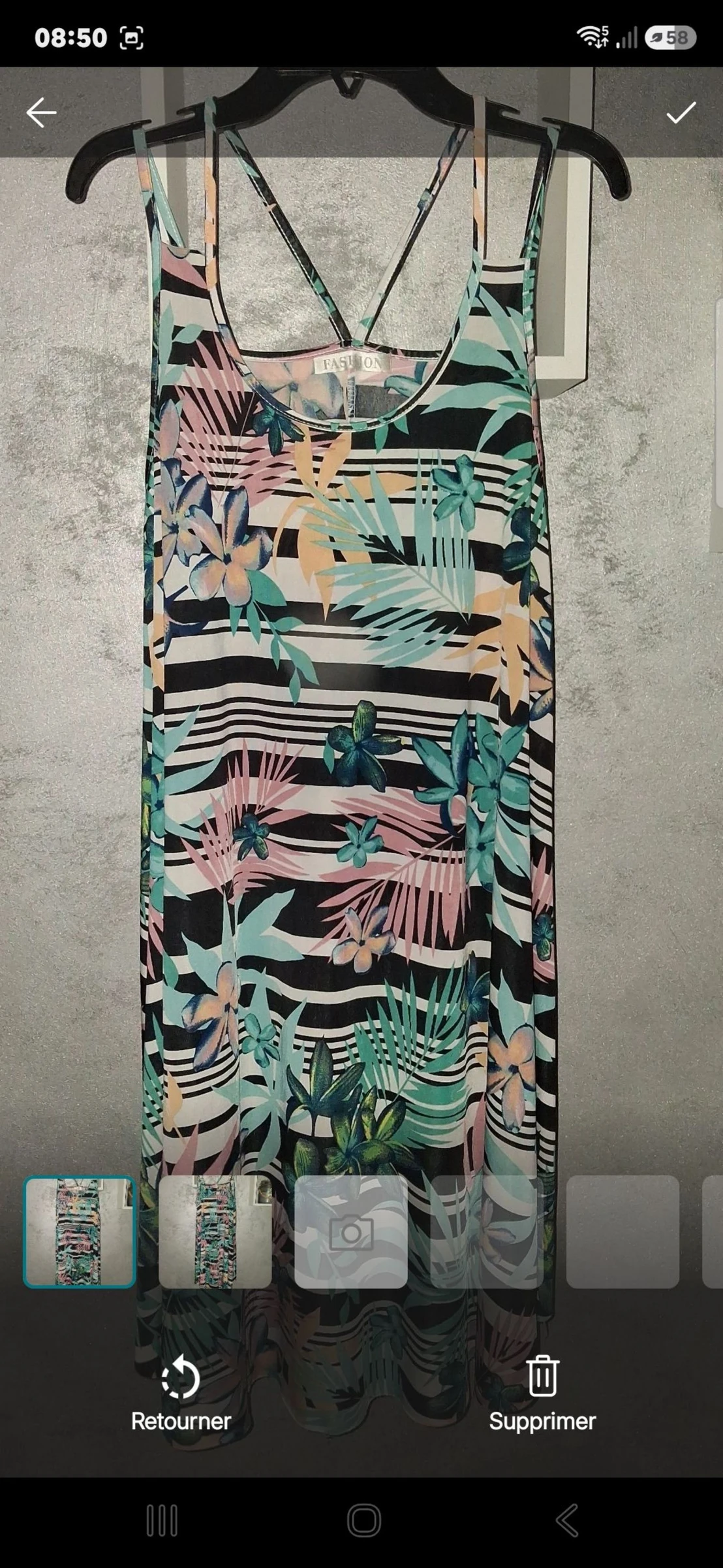 Robe été mi longue – photo 2